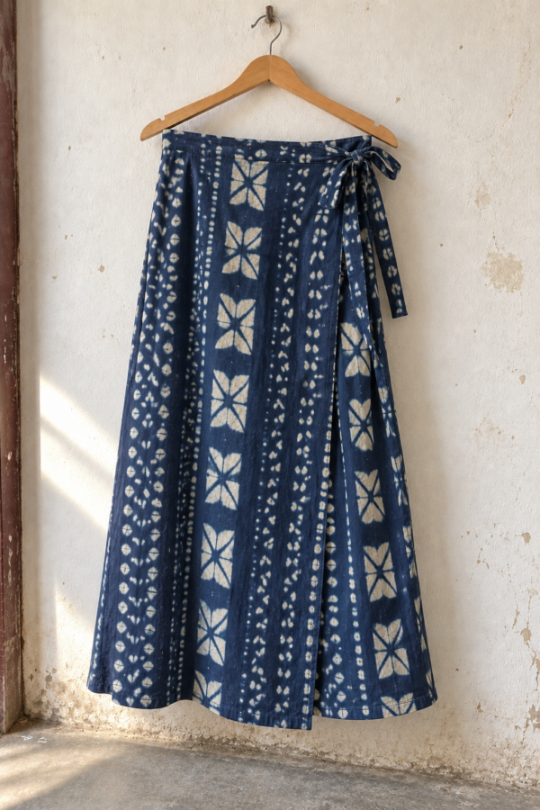 Jupe Comoé Indigo