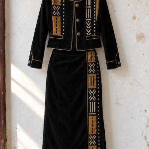 Tailleur Bogolan Or
