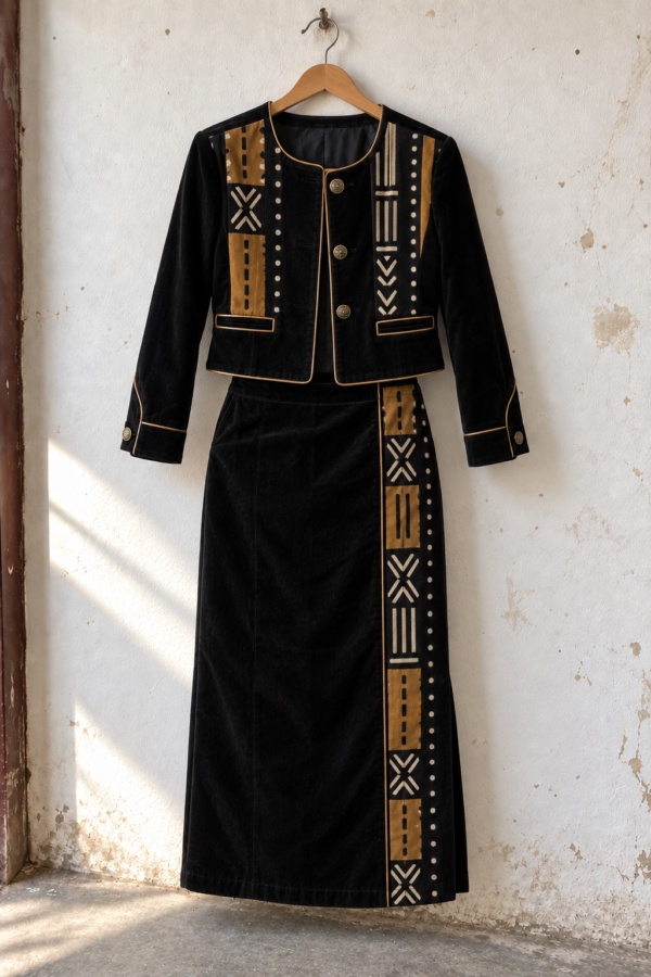 Tailleur Bogolan Or